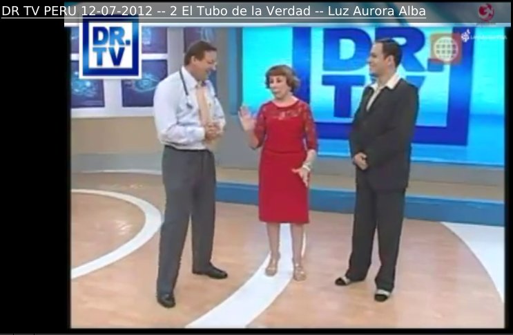 DR tv peru y luz Alva representante del proyecto Tango, Salud y Belleza – rejuveneciendo con el tango