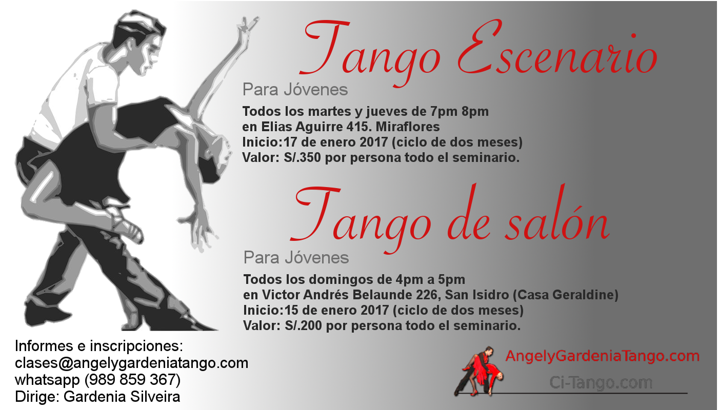 Clases de Tango 2017 en Lima
