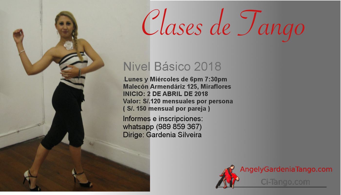 Clases Tango Basico Miraflores para todo público