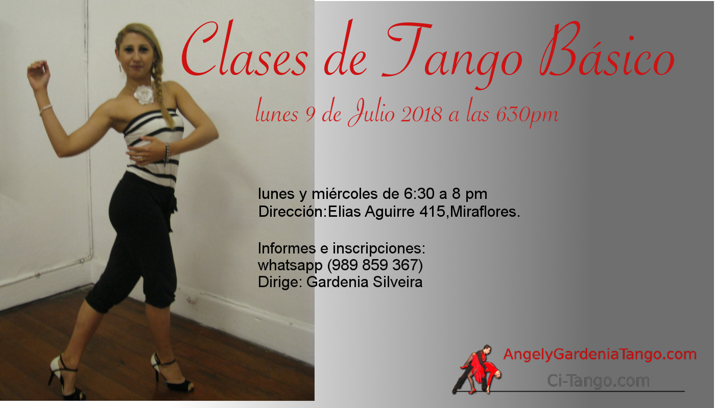 clases de tango Básico – nuevo ciclo julio